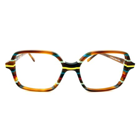 Lunettes de Vue De la Marque Wissing Modèle 3437 Coloris Marron- Multicouleurs – Opticien Stéphanie Danjou Cambrai