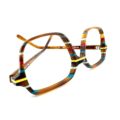 Lunettes de Vue De la Marque Wissing Modèle 3437 Coloris Marron- Multicouleurs – Opticien Stéphanie Danjou Cambrai