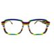Lunettes de Vue De la Marque Wissing Modèle 3459 Coloris Bleu Jaune Ecaille - Multicouleurs – Opticien Stéphanie Danjou Cambrai