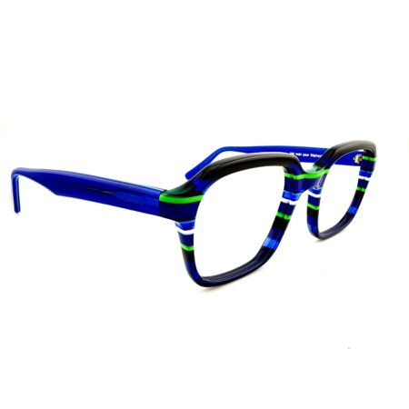 Lunettes de Vue De la Marque Wissing Modèle 3423 Coloris Bleu - Multicouleurs – Opticien Stéphanie Danjou Cambrai