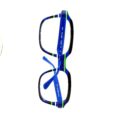 Lunettes de Vue De la Marque Wissing Modèle 3423 Coloris Bleu - Multicouleurs – Opticien Stéphanie Danjou Cambrai