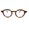 Lunettes de Vue De la Marque Wissing Modèle 3280 Coloris Rouge Noir et Marron- Multicouleurs – Opticien Stéphanie Danjou Cambrai
