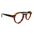 Lunettes de Vue De la Marque Wissing Modèle 3280 Coloris Rouge Noir et Marron- Multicouleurs – Opticien Stéphanie Danjou Cambrai
