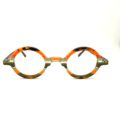 Lunettes de Vue De la Marque Wissing Modèle 3146 Coloris Kaki et Orange- Multicouleurs – Opticien Stéphanie Danjou Cambrai