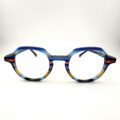 Lunettes de Vue De la Marque Wissing Modèle 3328 Coloris Bleu et Marron- Multicouleurs – Opticien Stéphanie Danjou Cambrai