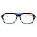 Lunettes de Vue De la Marque Wissing Modèle 3414 Coloris Bleu- Multicouleurs – Opticien Stéphanie Danjou Cambrai