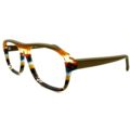 Lunettes de Vue De la Marque Wissing Modèle 3414 Coloris Kaki - Multicouleurs – Opticien Stéphanie Danjou Cambrai