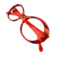 Lunettes de Vue De la Marque Wissing Modèle 3443 Coloris Rouge Multicolore – Opticien Stéphanie Danjou Cambrai
