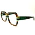 Lunettes de Vue De la Marque Wissing Modèle 0567 Coloris Vert- Multicouleurs – Opticien Stéphanie Danjou Cambrai