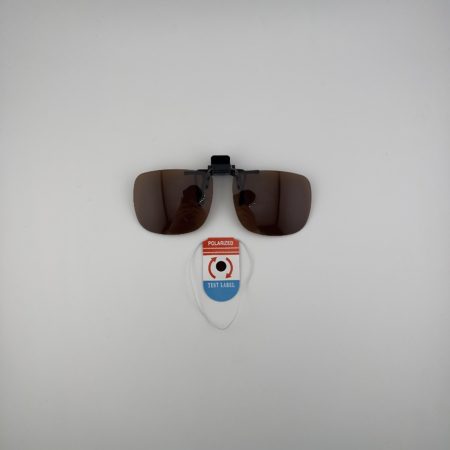 Clip Solaire Brun De la Marque B & S- Opticien Stéphanie Danjou Cambrai