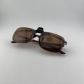 Clip Solaire Brun De la Marque B & S- Opticien Stéphanie Danjou Cambrai