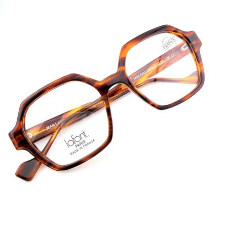 Lunettes de Vue Tableau Lafont Paris Coloris Ecaille Chez Opticien Stéphanie Danjou Cambrai