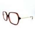 Lunettes de Vue Tess de Lafont Issy & LA Coloris Brun Doré Chez Opticien Stéphanie Danjou Cambrai