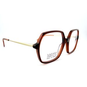 Lunettes de Vue Tess de Lafont Issy & LA Coloris Brun Doré Chez Opticien Stéphanie Danjou Cambrai
