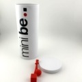 Etui Rigide Mini Be coloris Blanc et rouge pour lunettes enfant